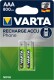VARTA     Batterie Akku Phone - 583981014 T398, AAA/HR03, 2 Stück
