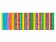 URSUS Designpapier Rainbow Mehrfarbig, Papierformat: 24 x 34 cm