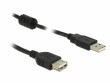 DeLock USB 2.0-Verlängerungskabel USB A - USB A 0.5