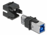 DeLock Keystone-Modul USB 3.0, A ? B, (f-f) Schwarz