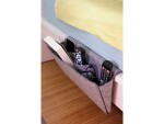 Kikkerland Aufbewahrungstasche Bedside Caddy Grau, Materialtyp