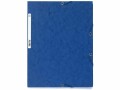 Exacompta Gummibandmappe A4 Blau, 250 Blatt, Typ: Gummibandmappe