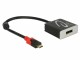 DeLock Adapter 4K, 20 cm USB Type-C