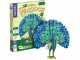 mierEdu 3D Puzzle Eco ? Der Pfau, Motiv: Tiere