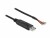 Bild 1 DeLock USB 2.0-Adapterkabel USB A - Offen 1 m
