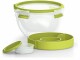 Emsa Salatbehälter Clip & Go 2.6 L Grün, Materialtyp