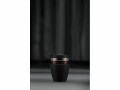 Bodum Travel Mug Thermobecher schwarz 0.4 Liter, Glas, 9.7 x