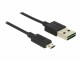 DeLock EASY-USB - USB-Kabel - Micro-USB Typ B (M
