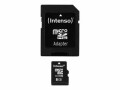 Intenso Class 10 - Flash-Speicherkarte (microSDHC/SD-Adapter