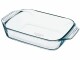 Pyrex Platte eckig, 39x25cm Material: