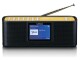 Lenco DAB+ Radio LEN PDR-045 Bambus/Schwarz, Radio Tuner: FM
