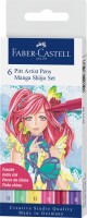 FABER-CASTELL Pitt Artist Pen Manga Shôjo 167155 diverse Farben