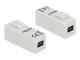 DeLock Keystone-Modul Mini-Displayport ? Mini-Displayport weiss