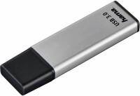 Hama USB-Stick Classic 181054 3.0, 128GB, 40MB/s, Silber, Kein
