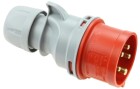 Spälti AG Montagestecker CEE 32A 3P+N+E Turbo Twist, Detailfarbe: Rot