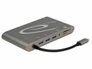 DeLock Dockingstation USB 3.1 Typ-C ? HDMI/MiniDP/VGA//SD