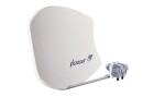 Visiosat SAT Antenne G2 Weiss, 75 x 64 cm, Detailfarbe: Weiss