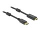 DeLock Kabel aktiv DisplayPort - HDMI, 5 m, Kabeltyp