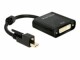 DeLock Adapter Mini-Displayport - DVI, 4K, aktiv, verschraubbar