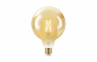 WiZ Smarte Vintage Filament Lampe G120, E27 6.7W 640lm