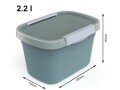 Rotho Vorratsbehälter Eco 2.2 l, Blau, Produkttyp