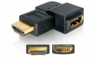 DeLock Adapter 90° links HDMI - HDMI, Kabeltyp: Adapter