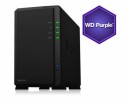Synology Netzwerkrekorder NVR1218 2-bay WD Purple 6 TB, Anzahl