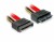 Bild 0 DeLock Slim-SATA-Kabel rot, Verlängerung 30 cm, Datenanschluss