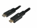 LogiLink Aktives HDMI High Speed Monitorkabel, 15,0 m
