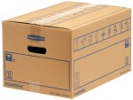 Fellowes Umzugsbox Smoothmove C-Flute Braun, Breite: 32 cm, Höhe