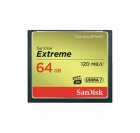 SanDisk CF-Karte Extreme 64 GB, Lesegeschwindigkeit max.: 120 MB/s