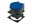 Bild 0 Steffen Einbausteckdose T23 IP55 mit Verschlussdeckel blau