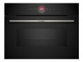 Bosch Einbaubackofen mit Mikrowelle CMG7241B1 Schwarz