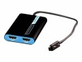 Sapphire - Videoadapter - USB-C (M) zu HDMI (W) - Thunderbolt 3 - aktiv