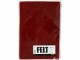 Creativ Company Bastelfilz 10 Blatt, Rot meliert, Detailfarbe: Rot, Filz