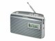 GRUNDIG Music 7000 DAB+ - Tragbares DAB-Radio - silbergrau