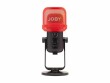 Joby Wavo POD - Microphone - USB - noir, rouge