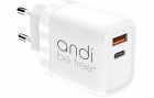 Andi be free USB-Wandladegerät Turbo 30 W, Ladeport Output: 1x USB-A