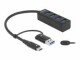 Immagine 3 DeLock USB-Hub 3.0 Typ-C, Stromversorgung: USB, Anzahl Ports: 4
