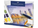 Faber-Castell Aquarellfarbe Watercolour 24 Farben, Art: Aquarellfarbe