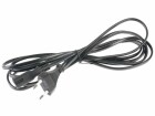 Niwotron Netzkabel 3 m C7-T26, Anzahl Leiter: 2, Detailfarbe