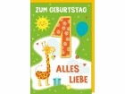 Braun + Company Geburtstagskarte Giraffe 1 11.5 x 17 cm, Papierformat