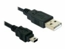 DeLock USB 2.0-Kabel USB A - Mini-USB B