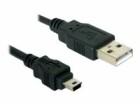 DeLock USB 2.0-Kabel A - Mini-B 1.5m