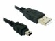 Image 1 DeLock USB 2.0-Kabel A - Mini-B 1.5m