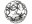 Ambiance Streudeko Ball Stern Schwarz, Motiv: Stern, Material: Metall, Glas, Detailfarbe: Schwarz