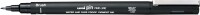 UNI-BALL  Fineliner Pin brush PINBR-200(S) Black schwarz, Kein