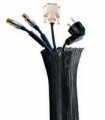 HAGOR KS - Gainage de câble - extensible - 50 m - noir
