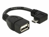 DeLock USB-OTG-Kabel Micro-USB B - USB A 0.11