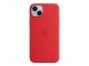 Apple iPhone 14 Plus Silicone Case with MagSafe - (PRODUCT)RED